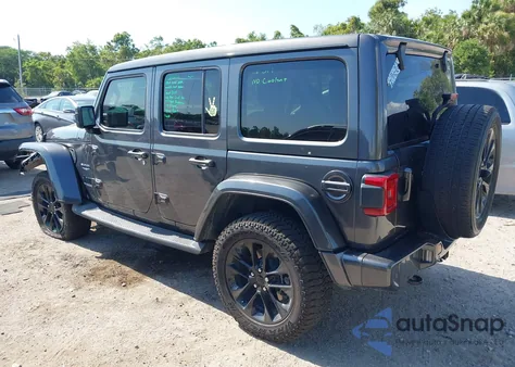 2020 Jeep Wrangler Unlimited Sahara from USA, damaged, VIN 1C4HJXEN2LW325103